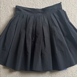 Valentino Black A-Line Skirt
